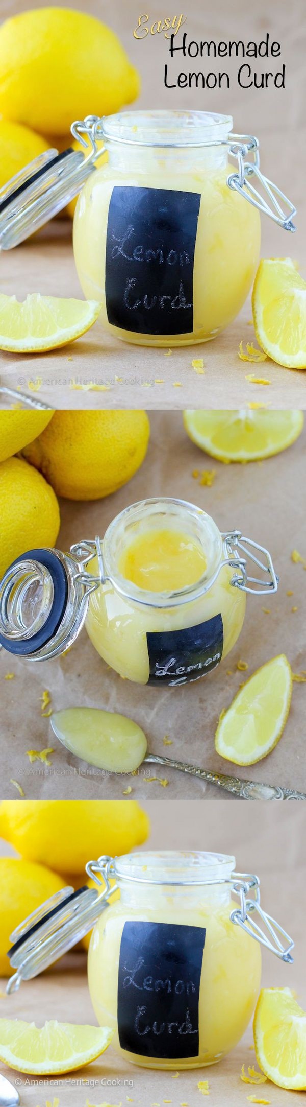 Homemade Lemon Curd (Lemon Sunshine