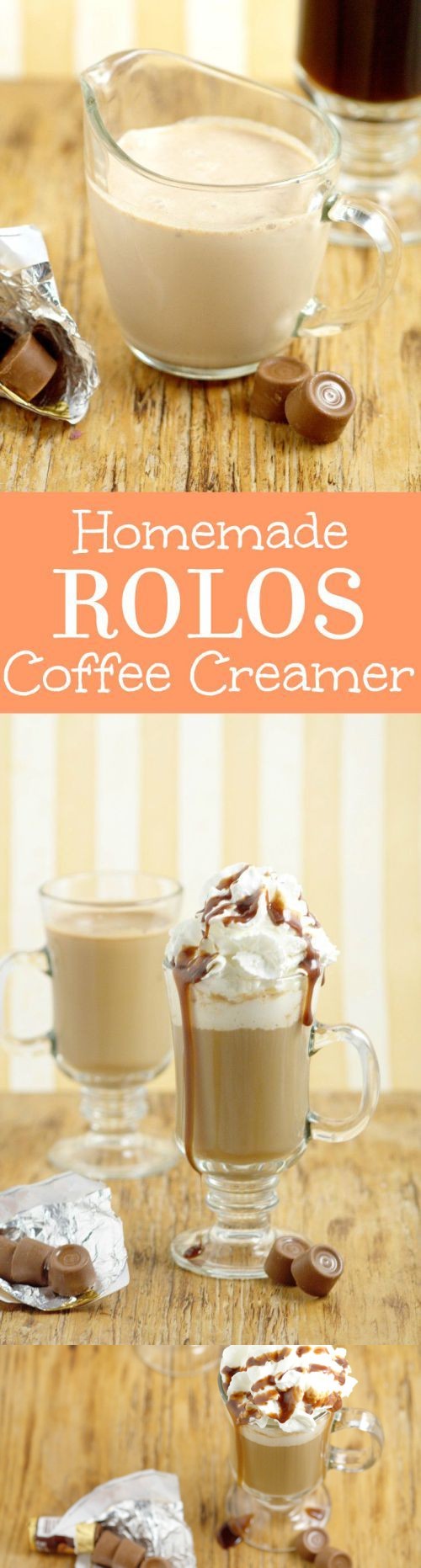 Homemade Rolo Coffee Creamer