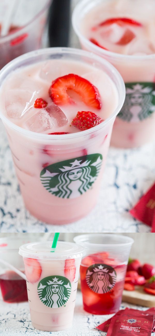 Homemade Starbucks Pink Drink