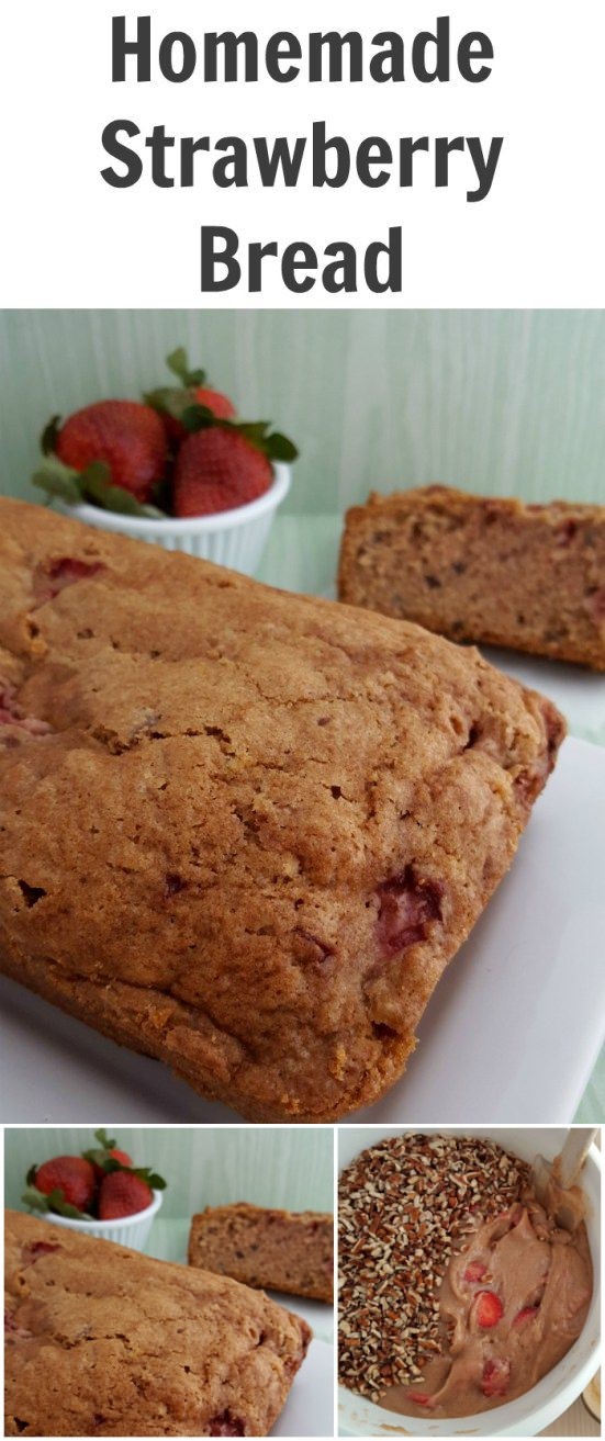 Homemade Strawberry Bread