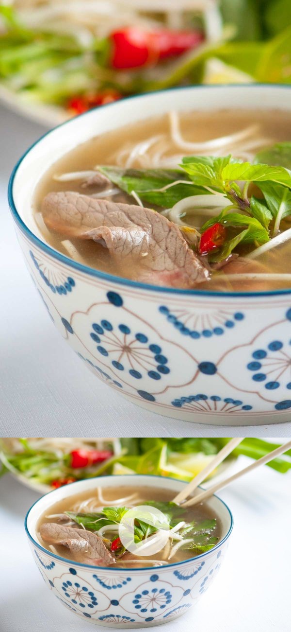 Homemade Vietnamese Pho Soup