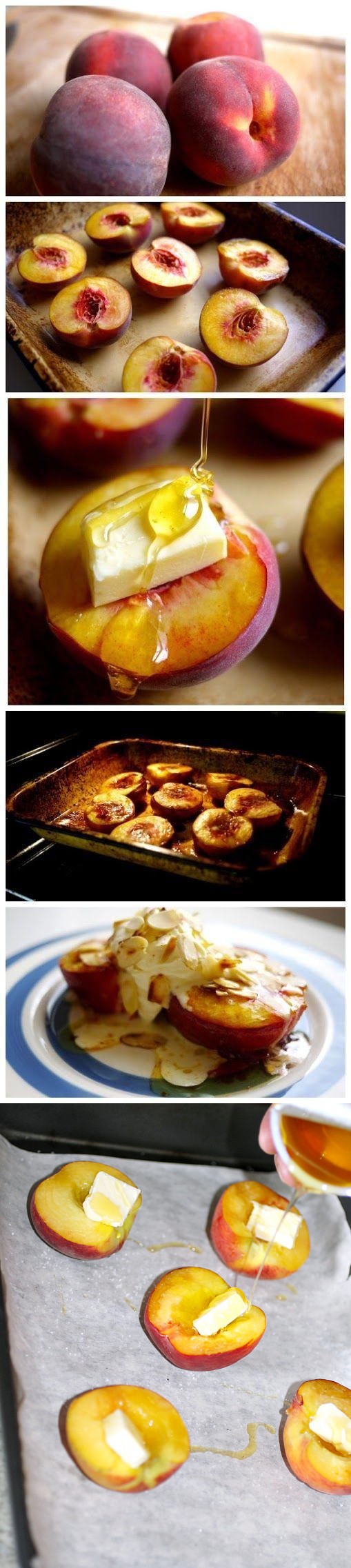 Honey Roast Peaches