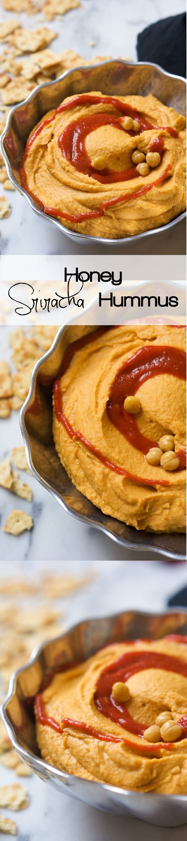 Honey Sriracha Hummus