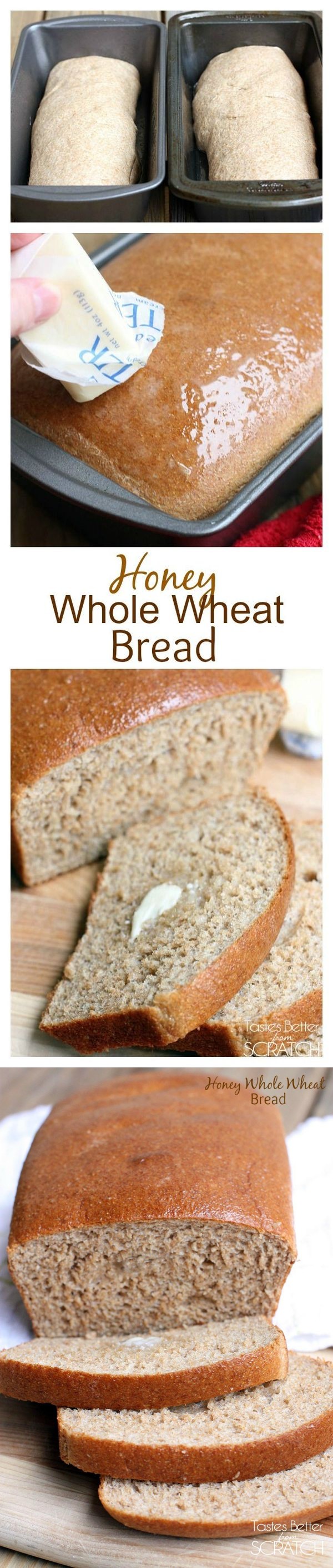 Honey Whole Wheat Bread