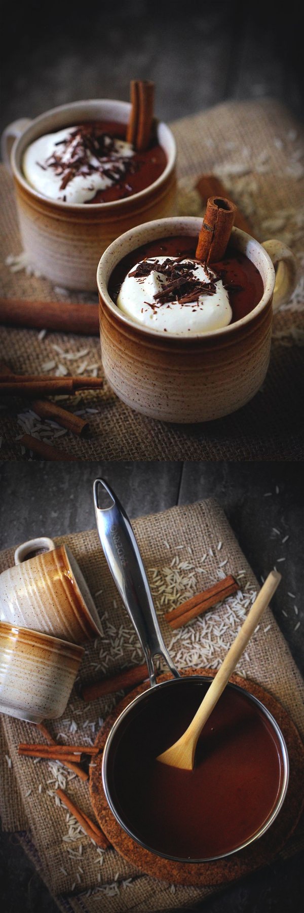 Horchata Mexican Hot Chocolate