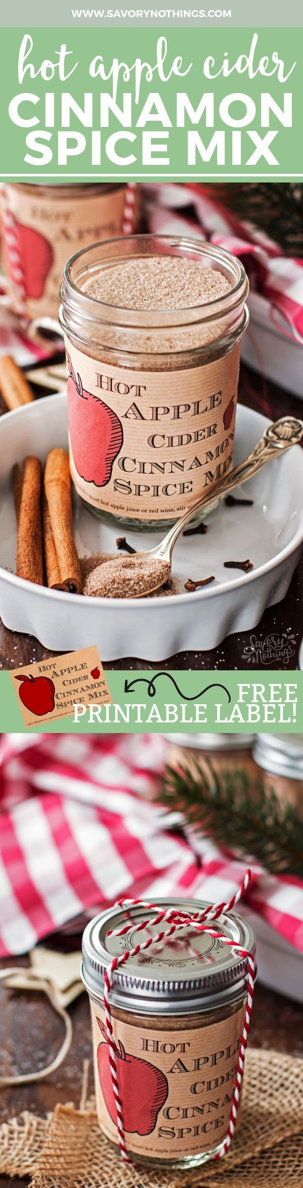 Hot Apple Cider Cinnamon Spice Mix