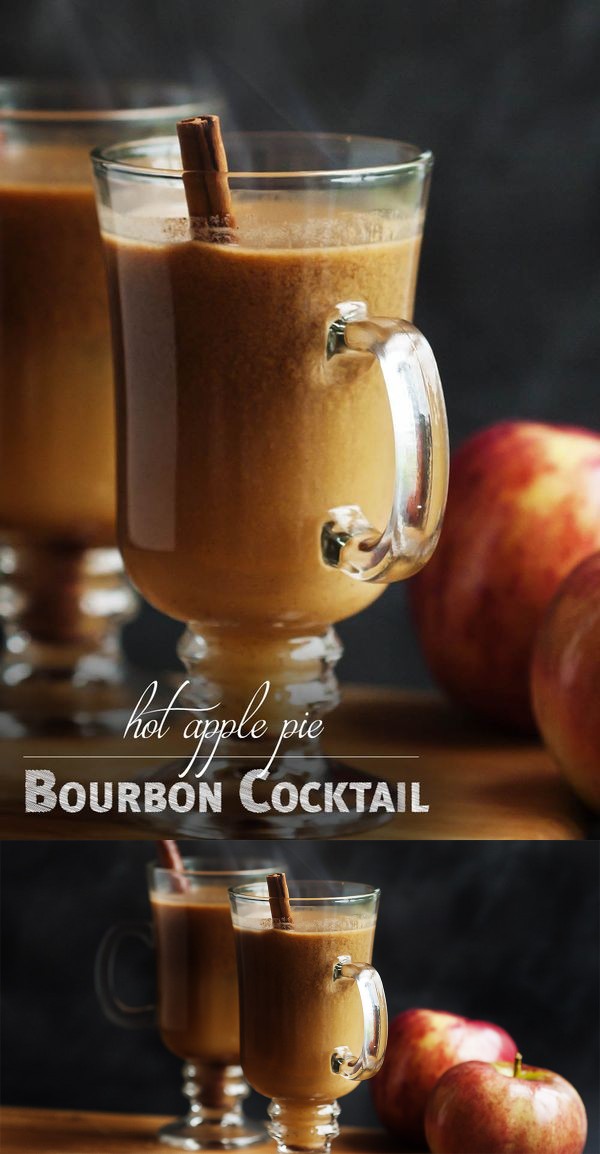 Hot Apple Pie Bourbon Cocktail