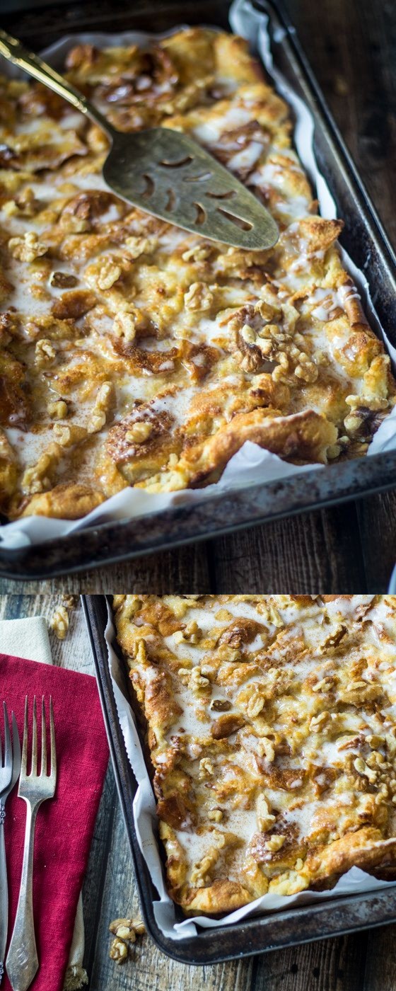 Hot Buttered Rum Bread Pudding