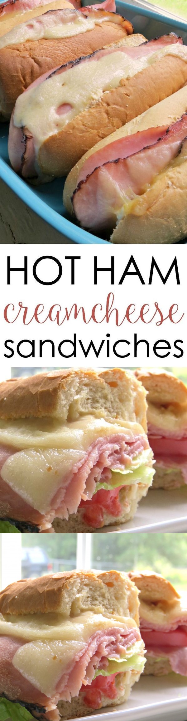 Hot Ham and Cheese Sandwiches