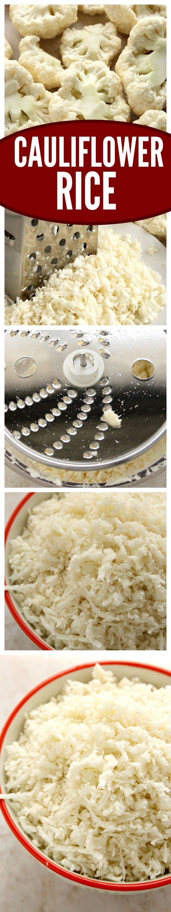 How to: Cauliflower Rice (two ways