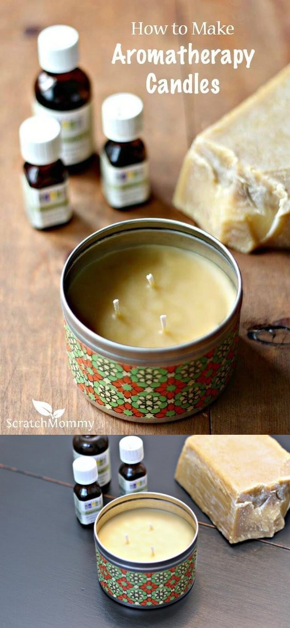 How to make Aromatherapy candles