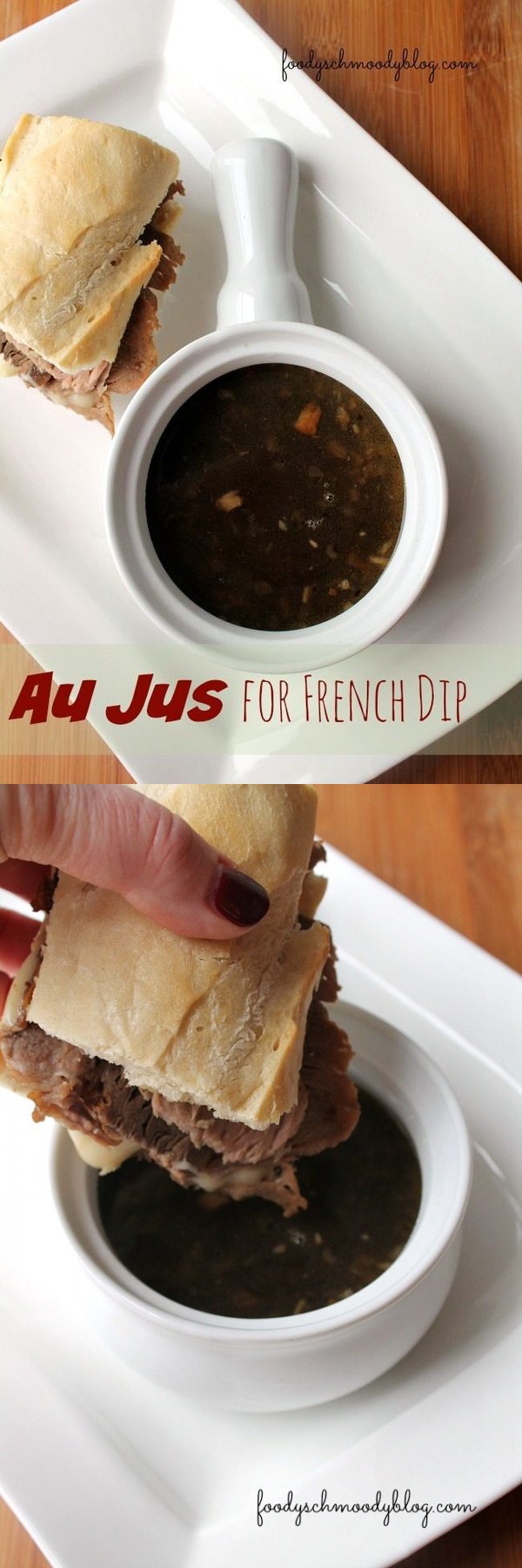 How To Make Au Jus for French Dip Sandwiches