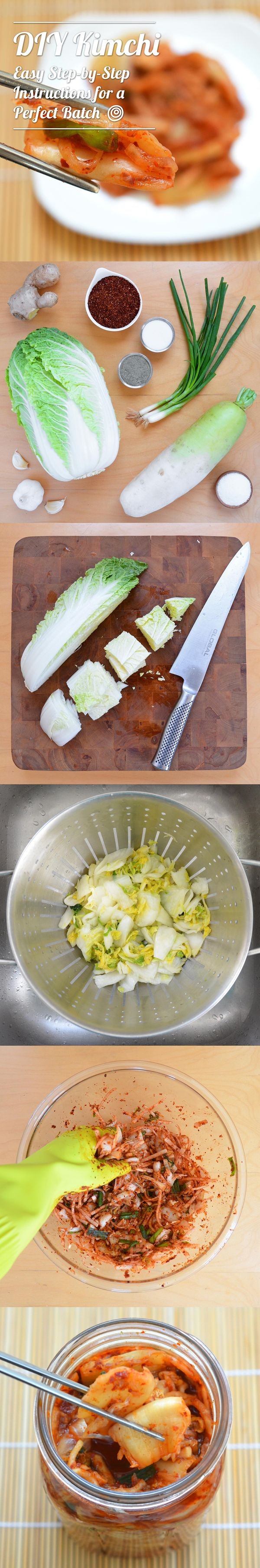 How to Make Cabbage Kimchi