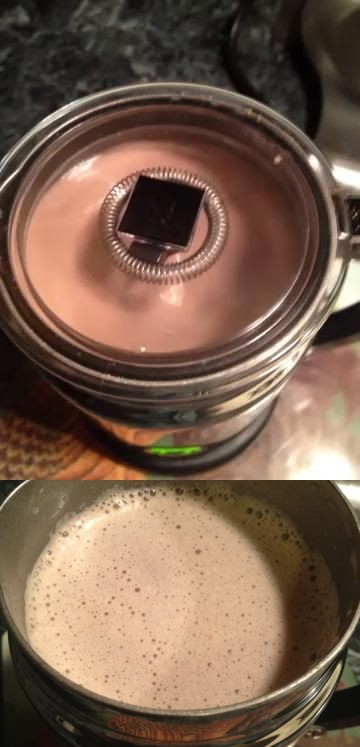 How to Make Hot Chocolate in a Milk Frother