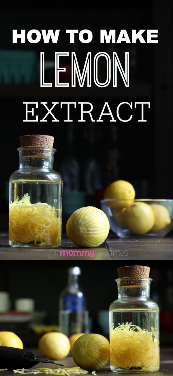 How To Make Lemon Extract