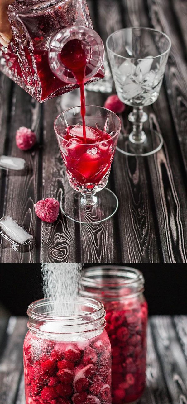 How to Make Raspberry Liqueur