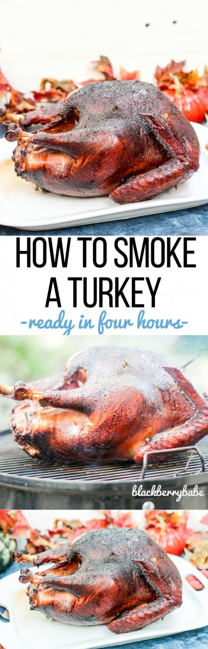 How to Smoke A Whole Turkey