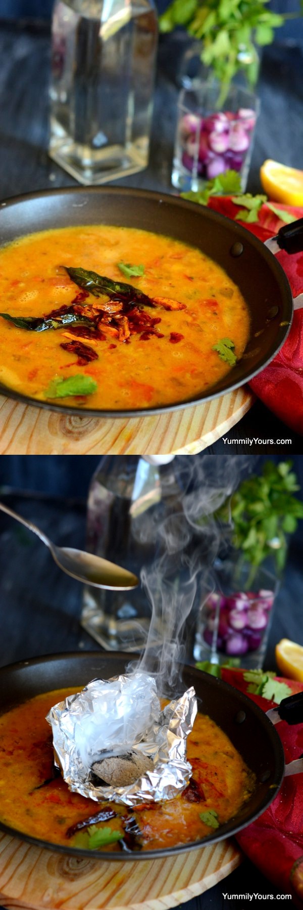 Indian dal made dhaba style