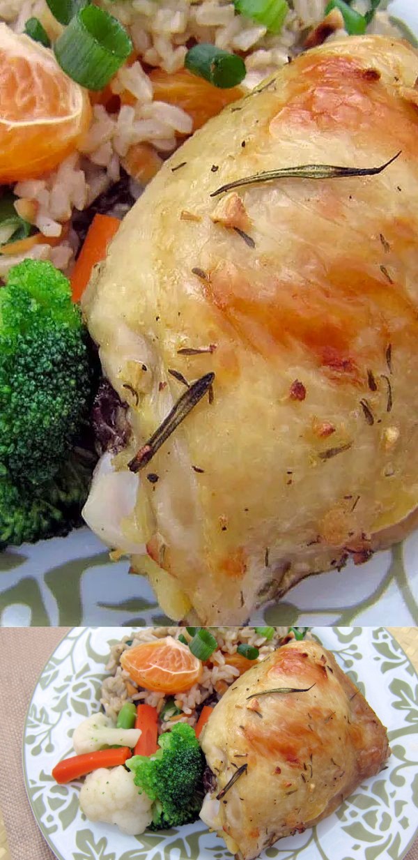 Instant Pot Citrus Herb Chicken