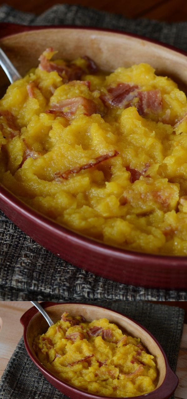 Instant Pot Maple Bacon Acorn Squash