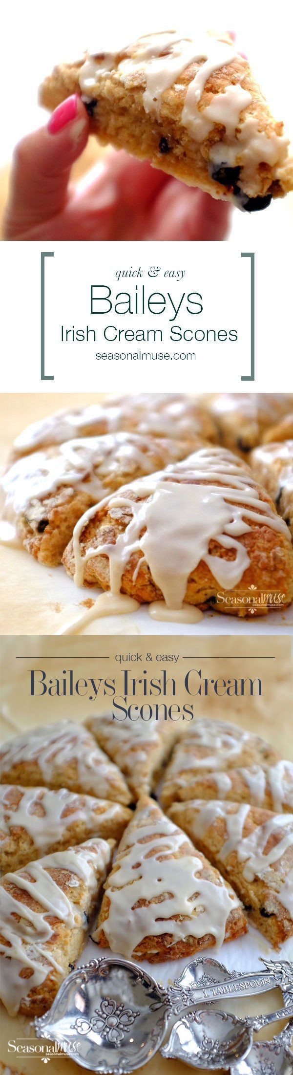 Irish Cream Scones - Easy