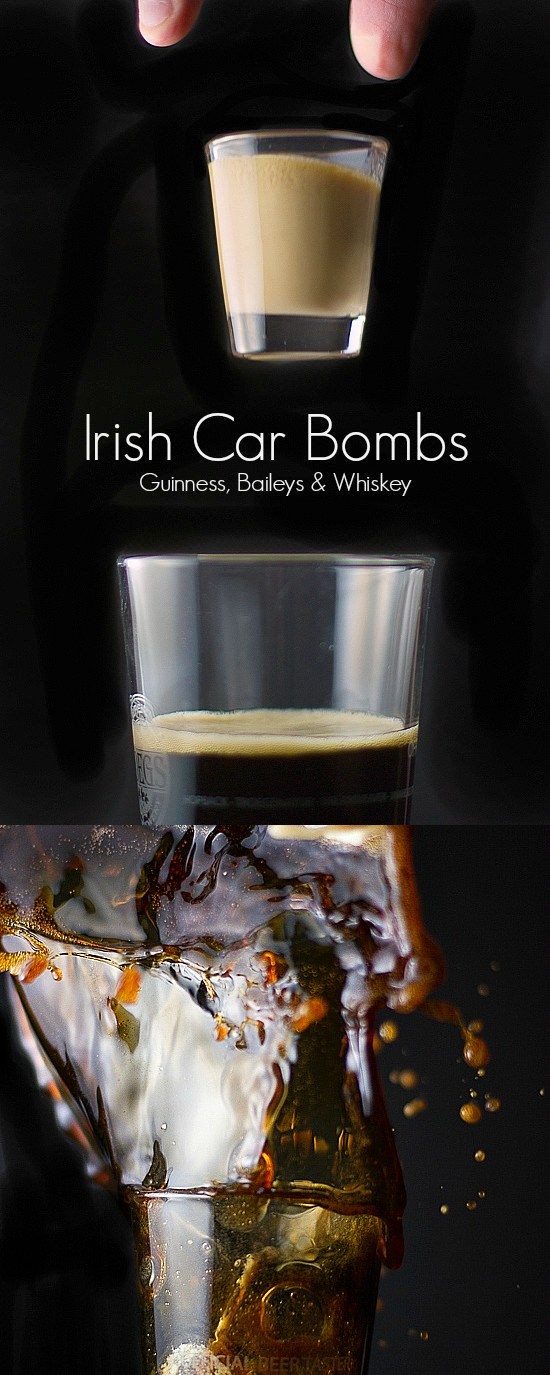 Irish Shots: Guinness, Baileys & Irish Whiskey