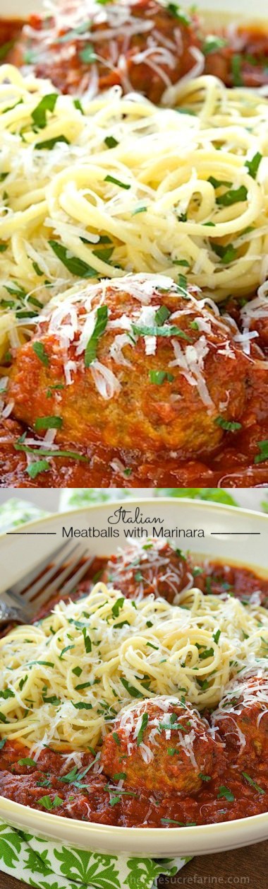 Italian Meatballs with Marinara