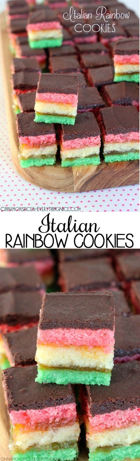 Italian Rainbow Cookies