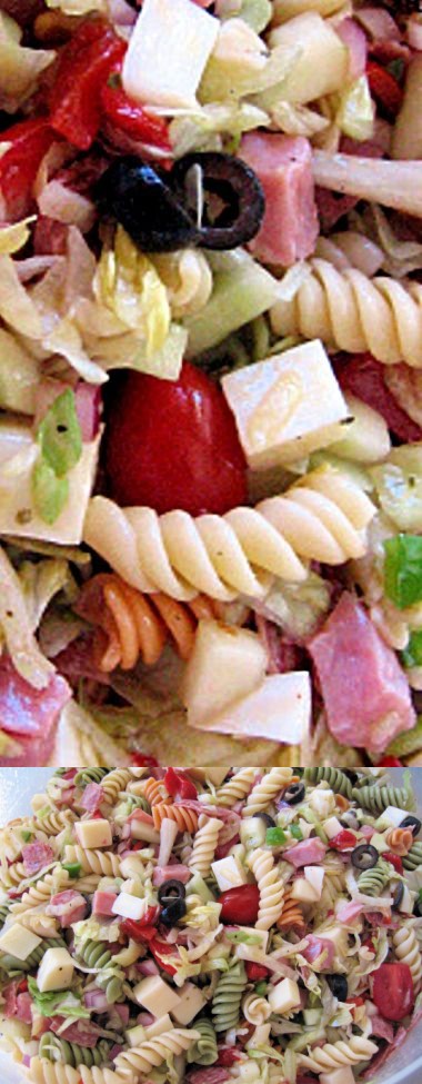 Italian Sub Pasta Salad