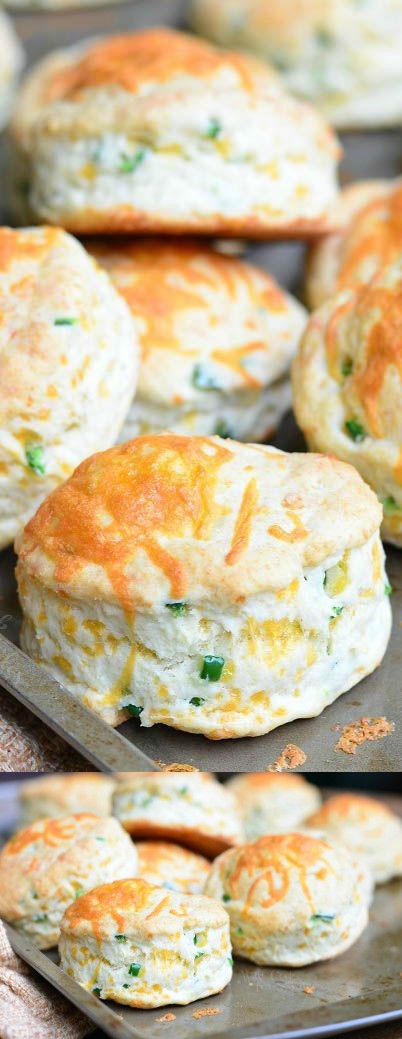 Jalapeño Cheddar Buttermilk Biscuits