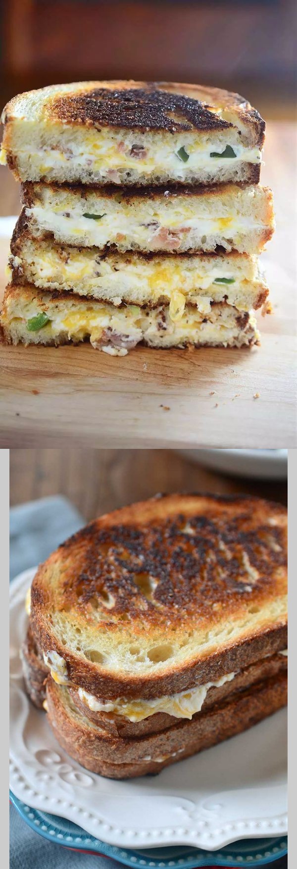 Jalapeño Popper Grilled Cheese