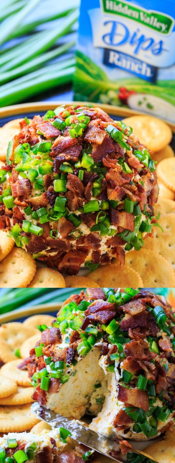 Jalapeno Bacon Ranch Cheese Ball