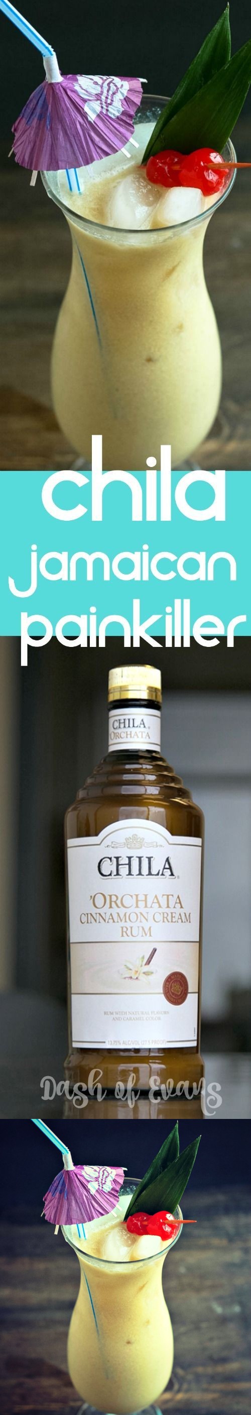 Jamaican Painkiller with Chila ‘Orchata Rum