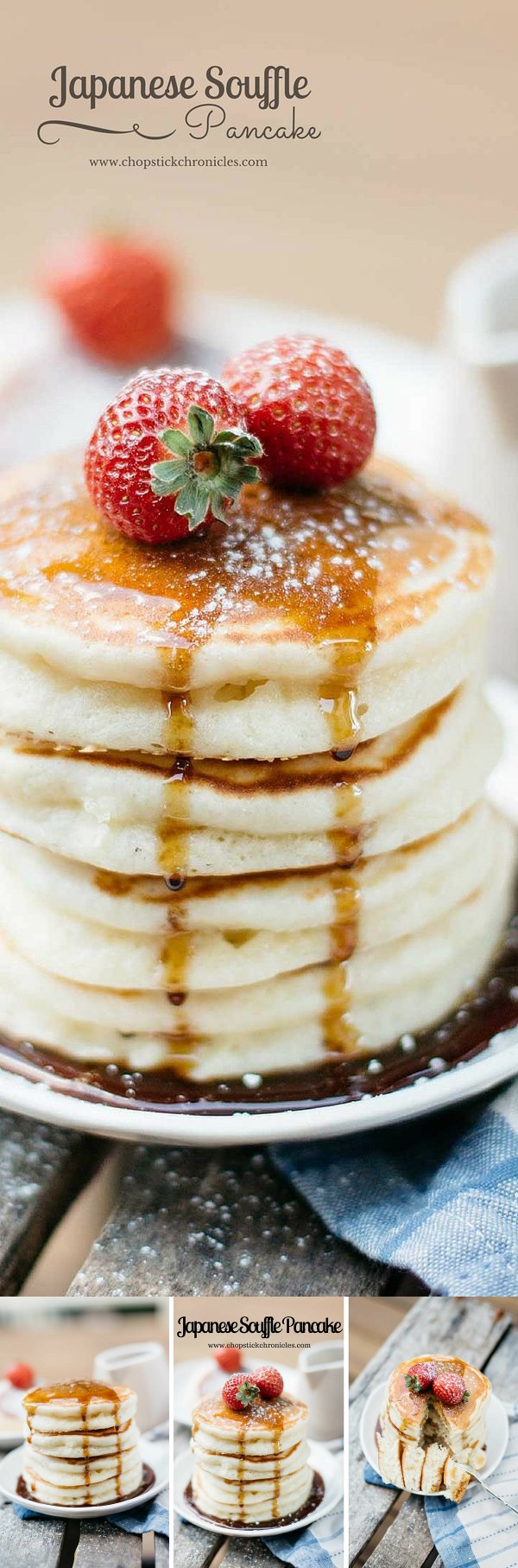 Japanese Souffle Pancake スフレパンケーキ