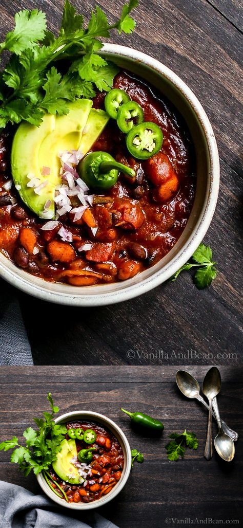 Kabocha Two Bean Chili