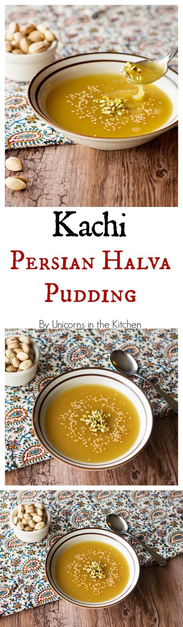 Kachi - Persian Halva Pudding