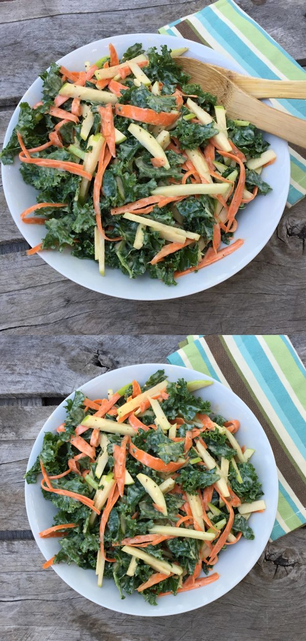 Kale and Apple Slaw