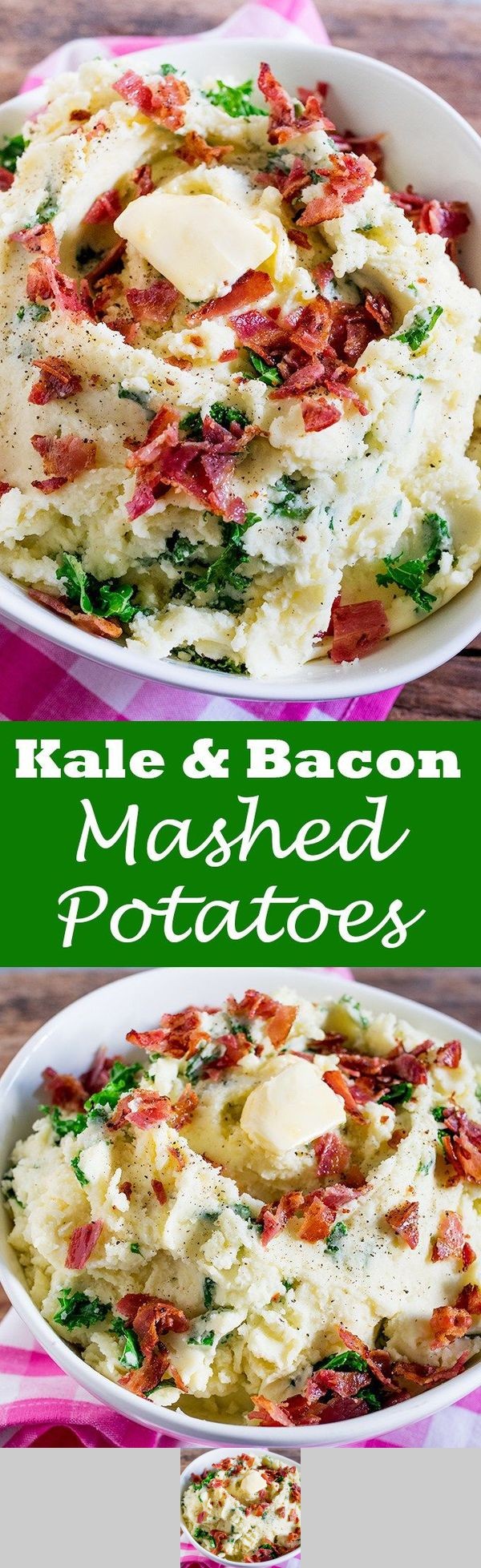 Kale and Bacon Mashed Potatoes