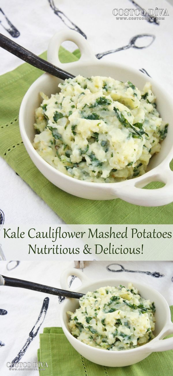 Kale Cauliflower Mashed Potatoes