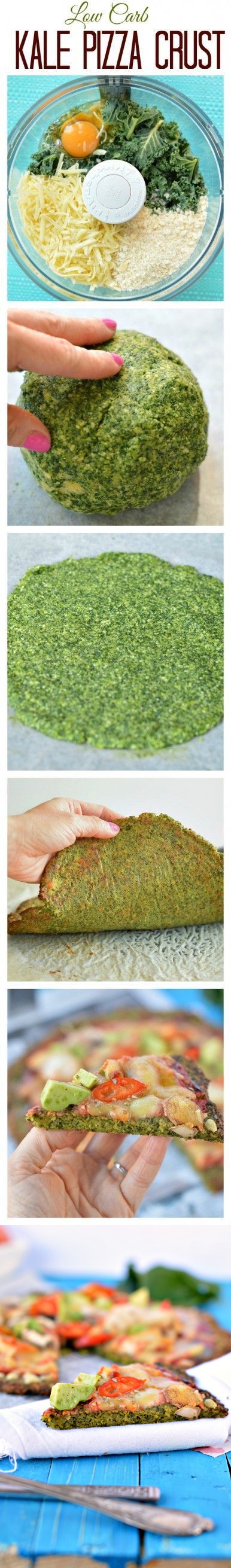 Kale Pizza Crust