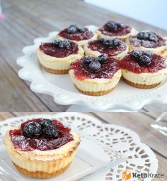 Keto Cheesecake Tarts