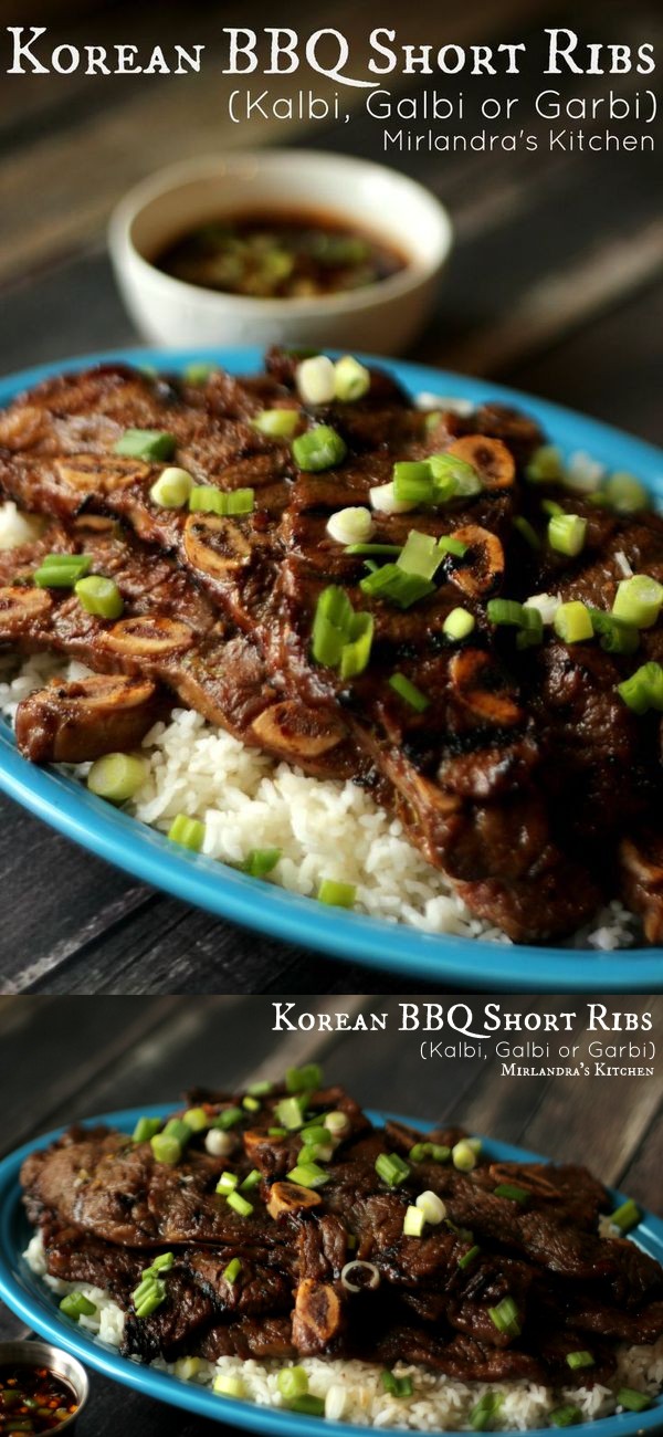 Korean BBQ Short Ribs (Kalbi , Galbi or Garbi