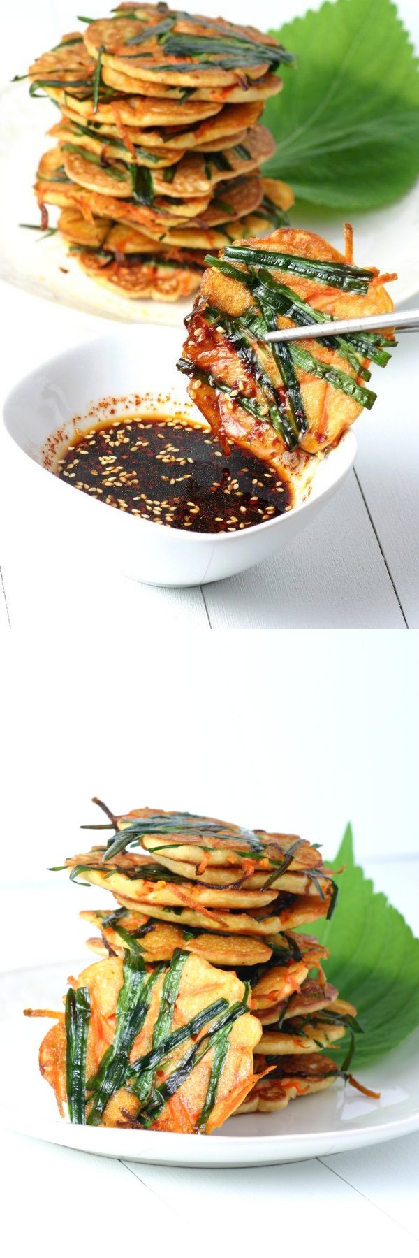 Korean Mung Bean Pancakes