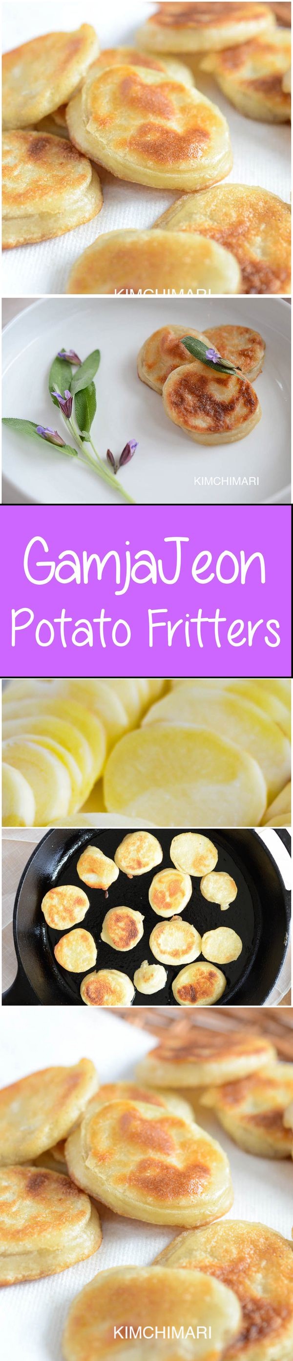 Korean Potato Fritters (Gamjajeon