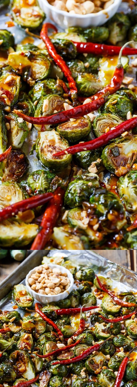 Kung Pao Brussels Sprouts