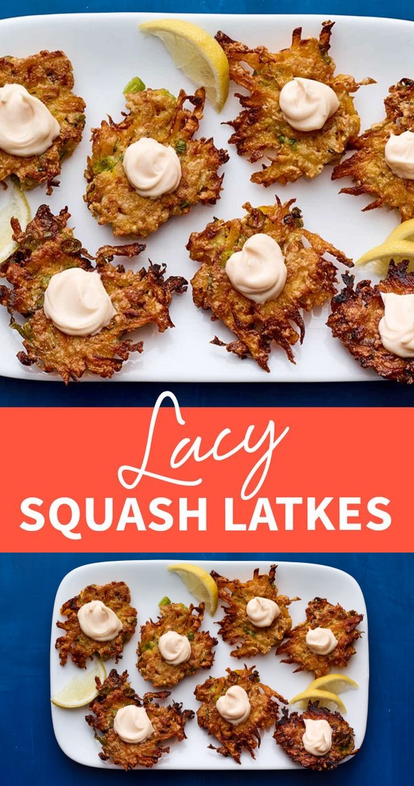 Lacy Squash Latkes