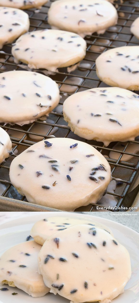 Lavender and Lemon Tea Cookies