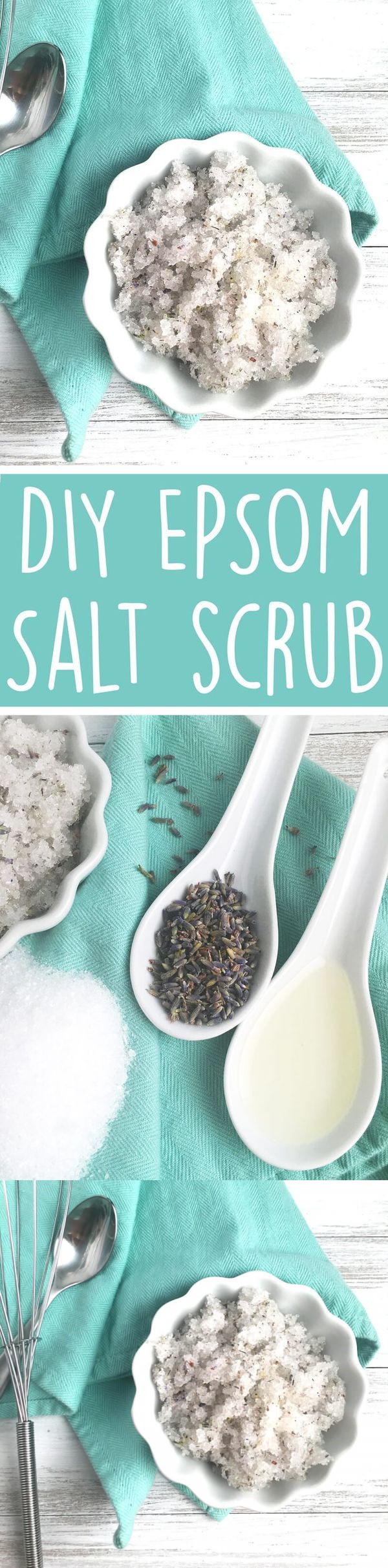 Lavender Epsom Salt Scrub