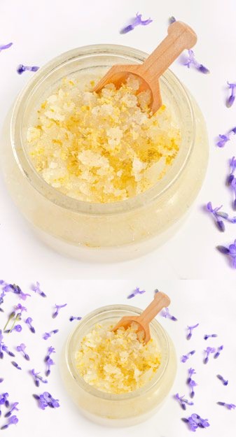 Lavender Lemongrass Sugar Scrub