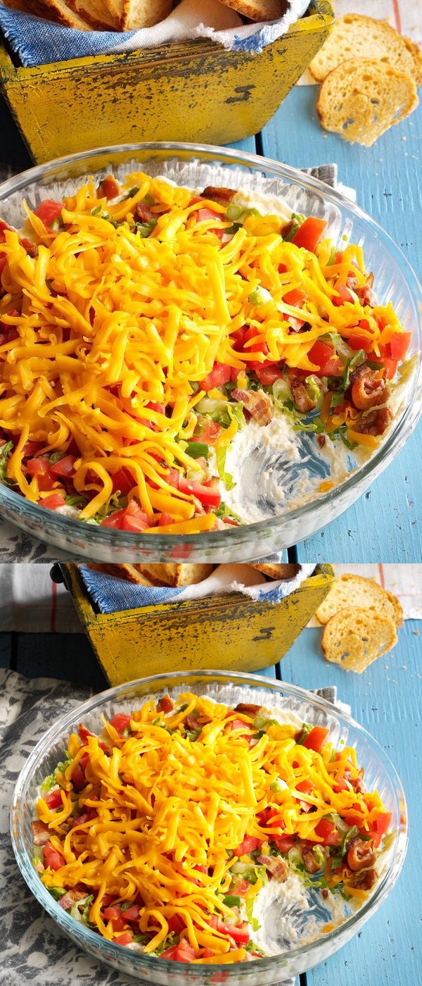 Layered BLT Dip